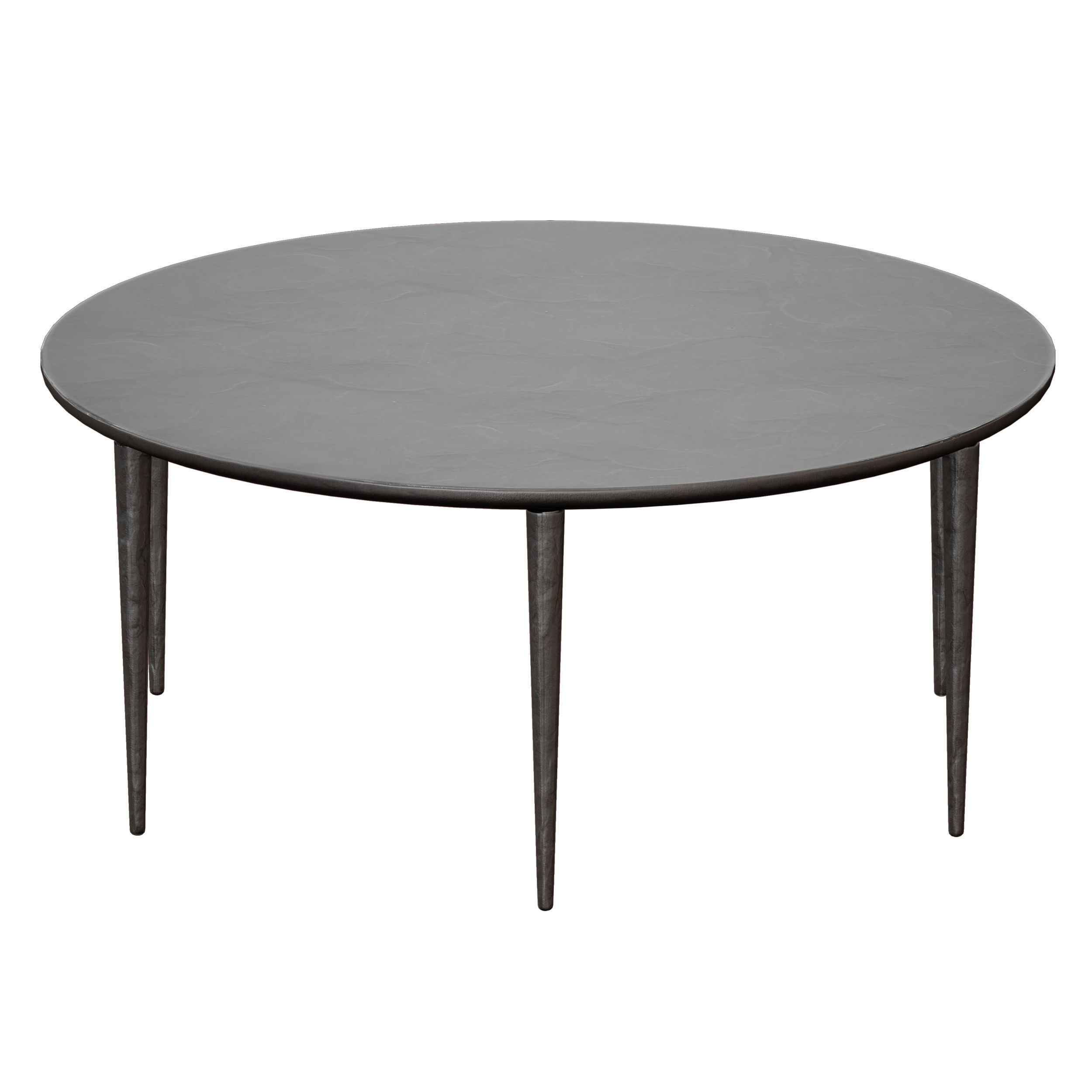 Staal Cast Aluminum Coffee Table Crate and Barrel 3D model_4