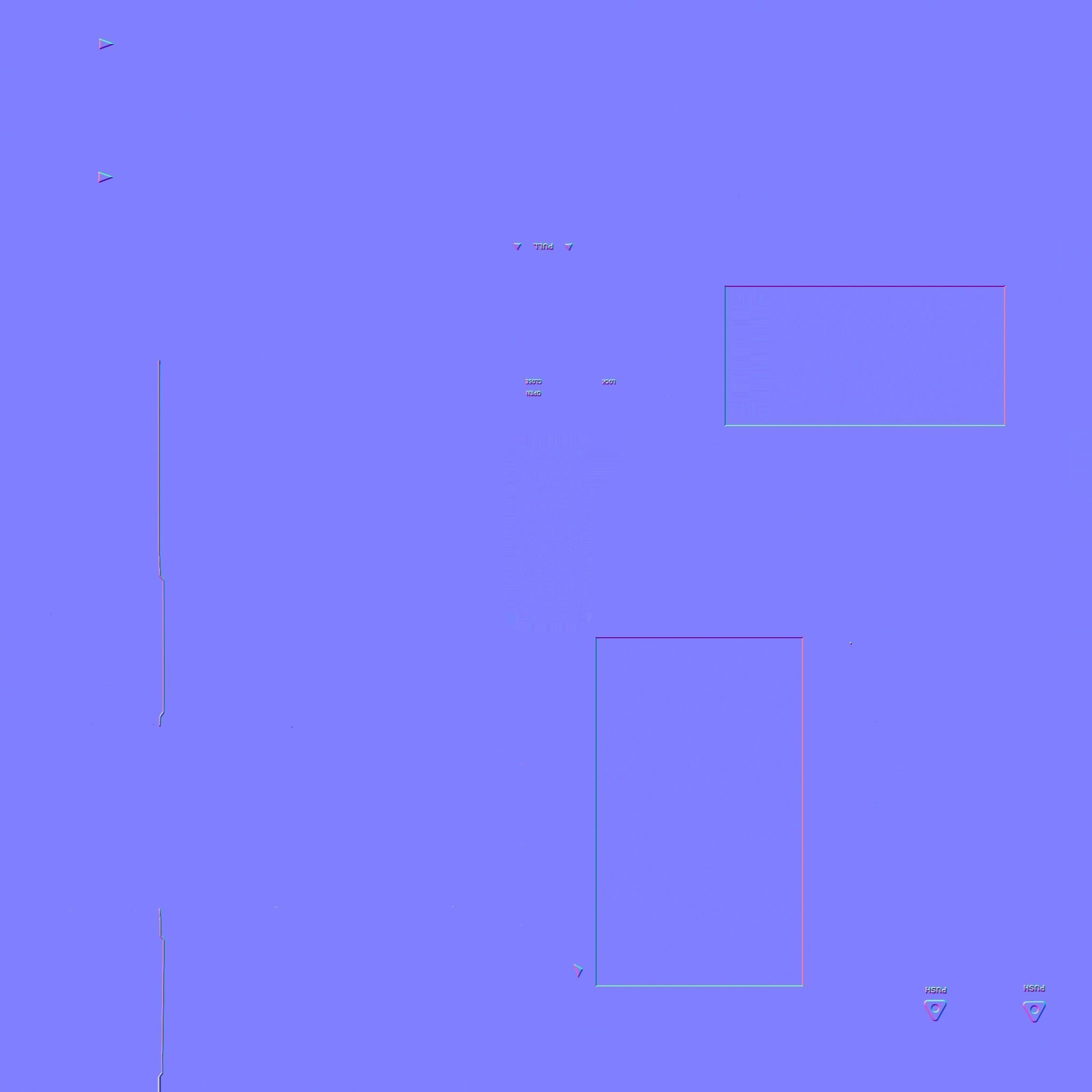 Sci-Fi Backpack - Character Design Fiction Low-poly 3D model_22