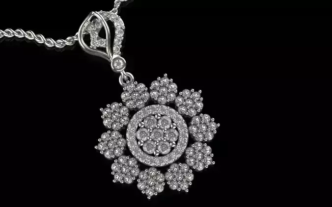 flower pendant