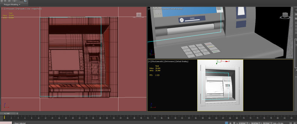 ATM Money Machine 3D model_2