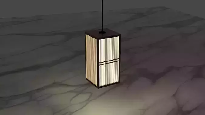 Japanese Hanging Lamp