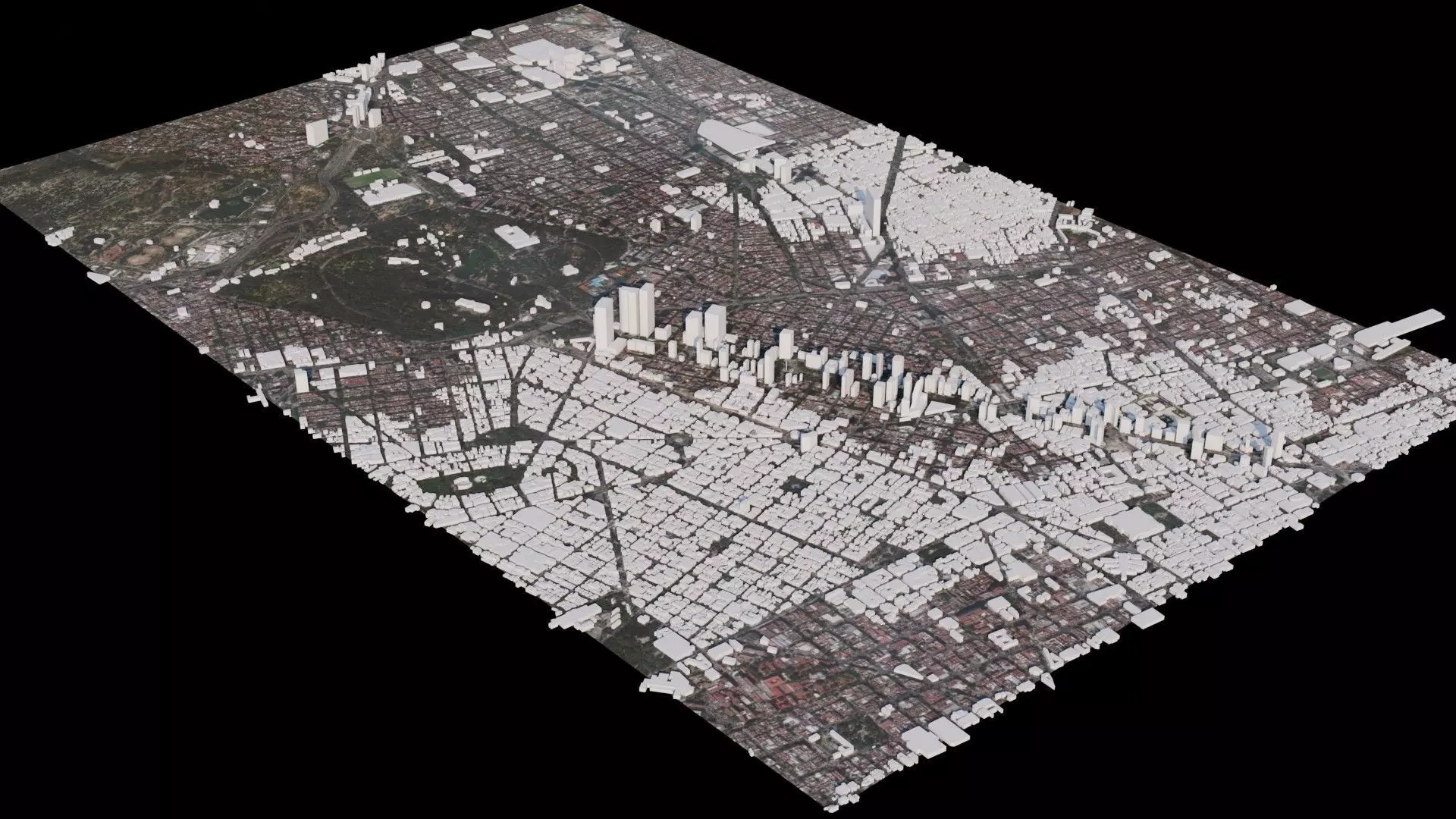 Mexico City - Mexico 3D model_0