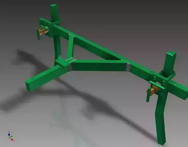 Dial beam 3D model