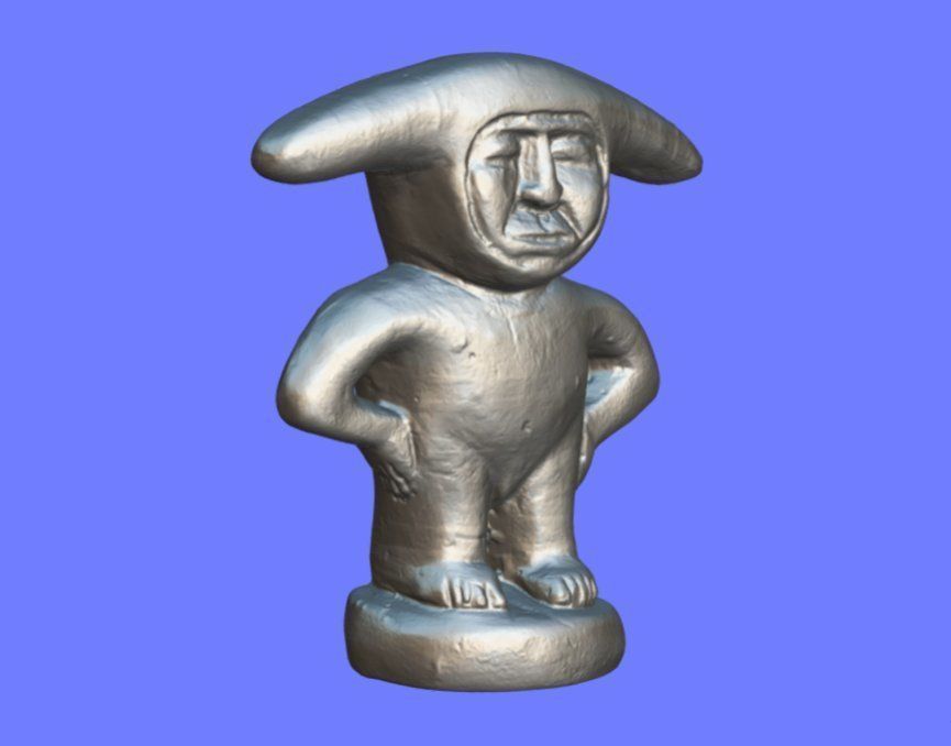 Small Chilene Statue - 3D SCAN 3D print model_7