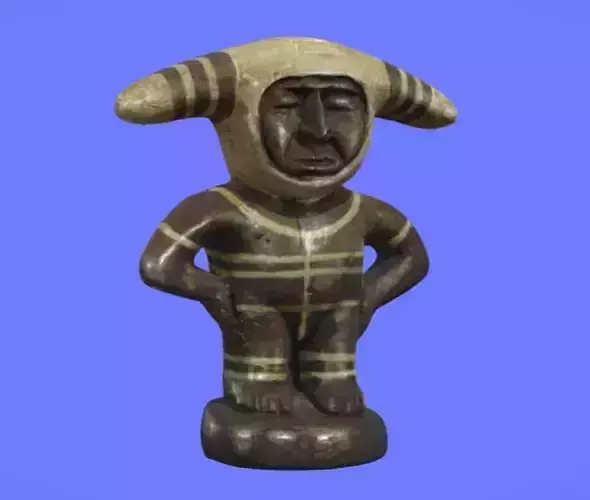 Small Chilene Statue - 3D SCAN 3D print model Small Chilene Statue - 3D SCAN 3D print model