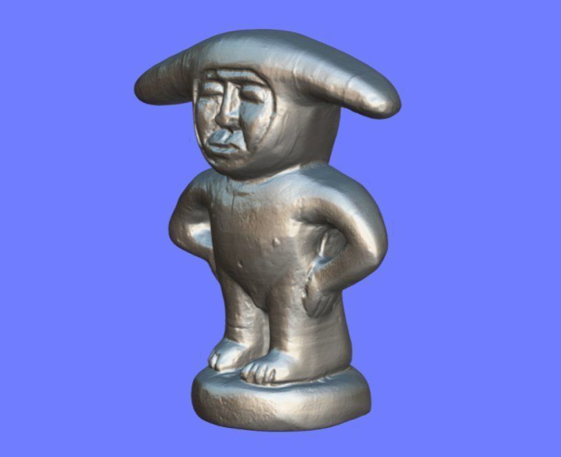Small Chilene Statue - 3D SCAN 3D print model_8