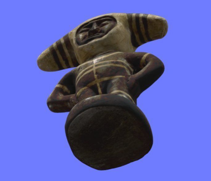 Small Chilene Statue - 3D SCAN 3D print model_6