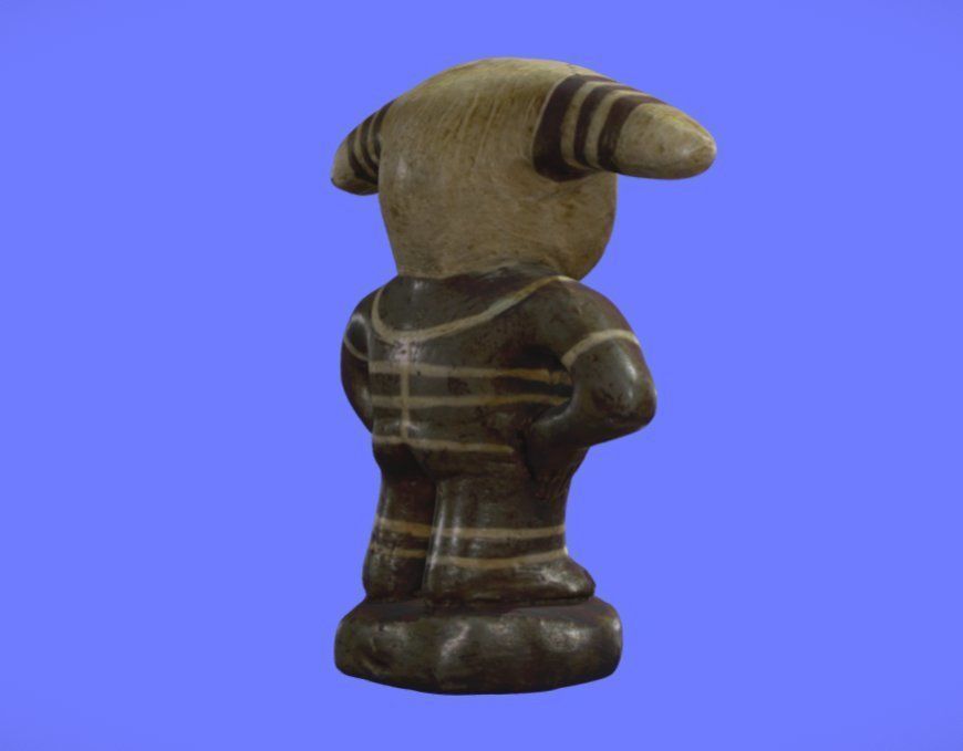 Small Chilene Statue - 3D SCAN 3D print model_4