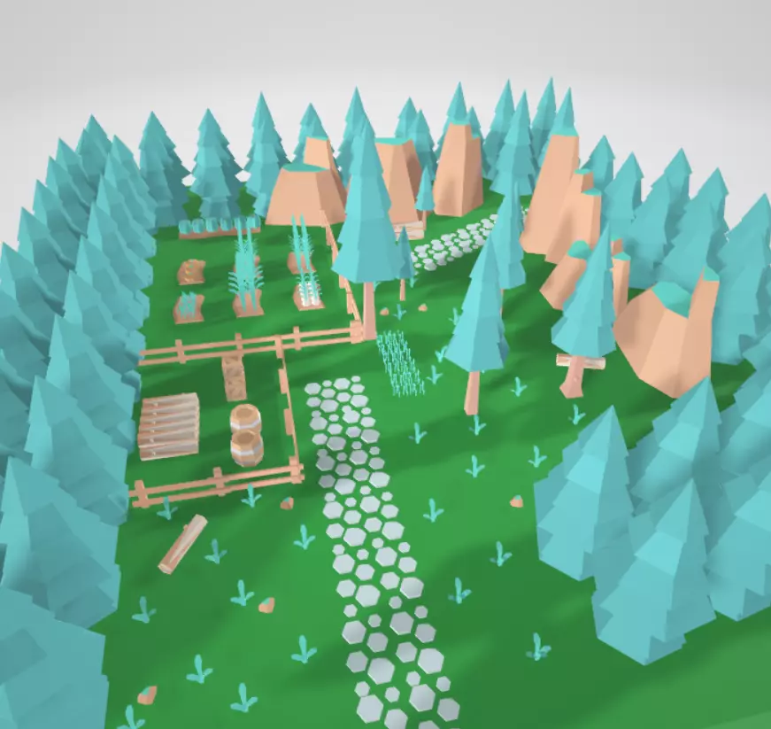 Nature Pack 3D model_0