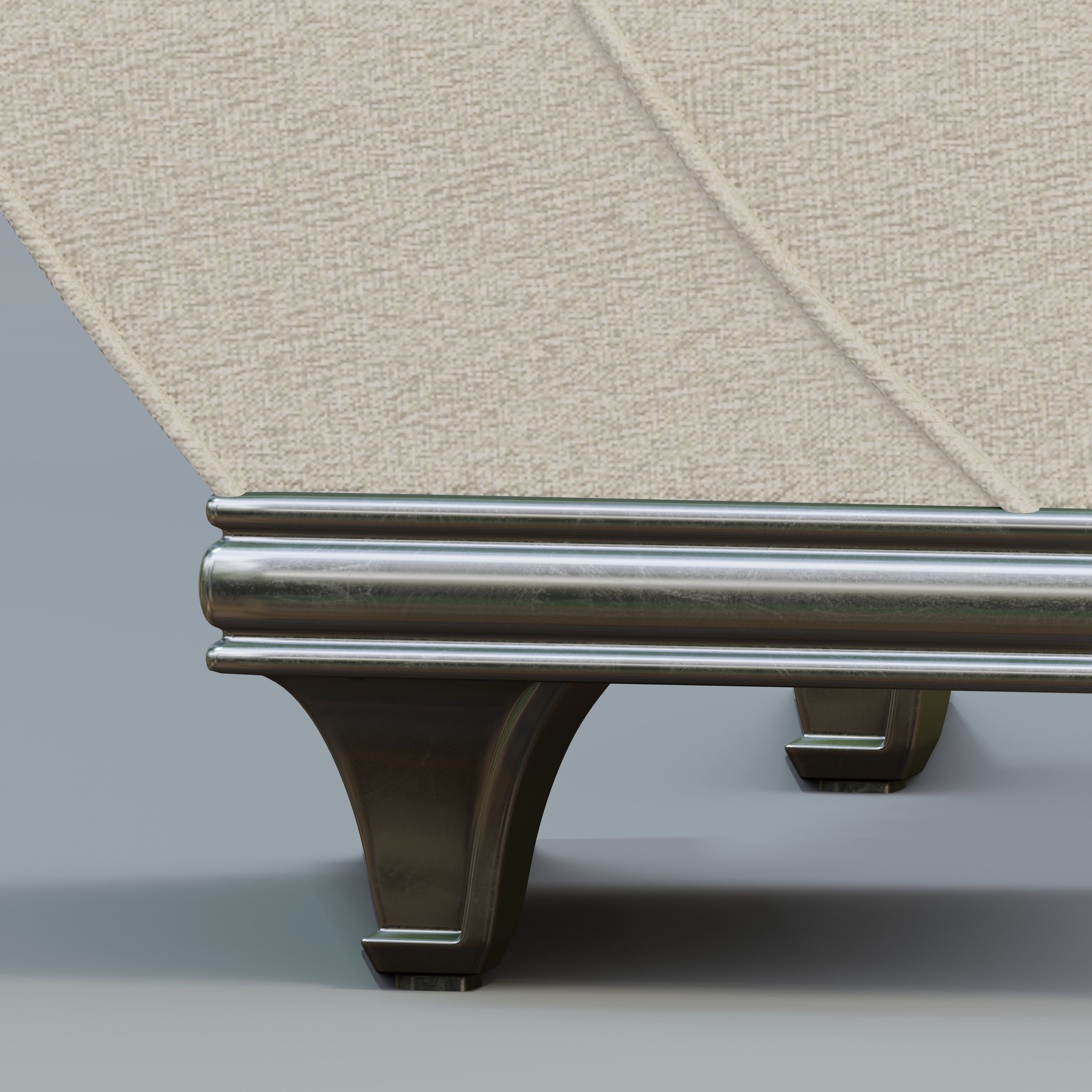 Camelback sofa 3D model_5