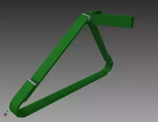 Buck back demolition 3D model