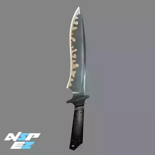 Classic Knife CS GO Knife Low-poly 3D model
