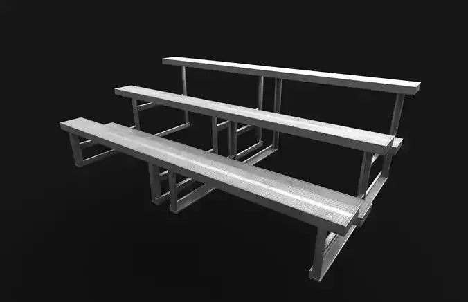 Bleacher Portable PBR Game Ready