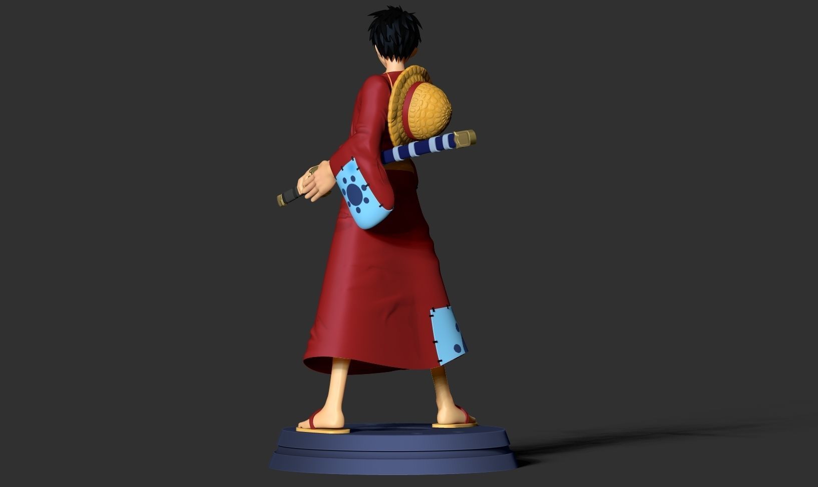 Luffy - Pirate Warrior 3D print model_20