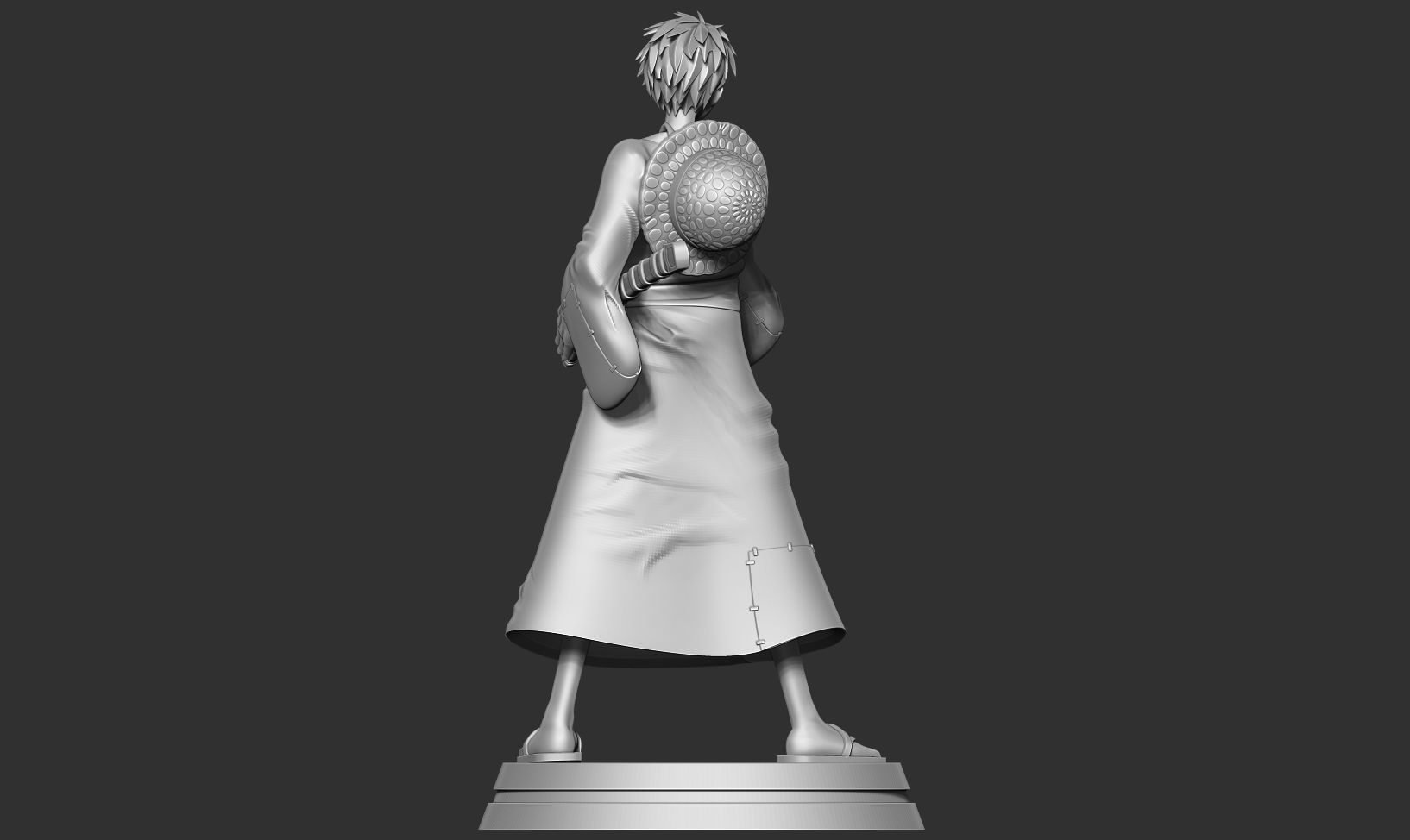 Luffy - Pirate Warrior 3D print model_21