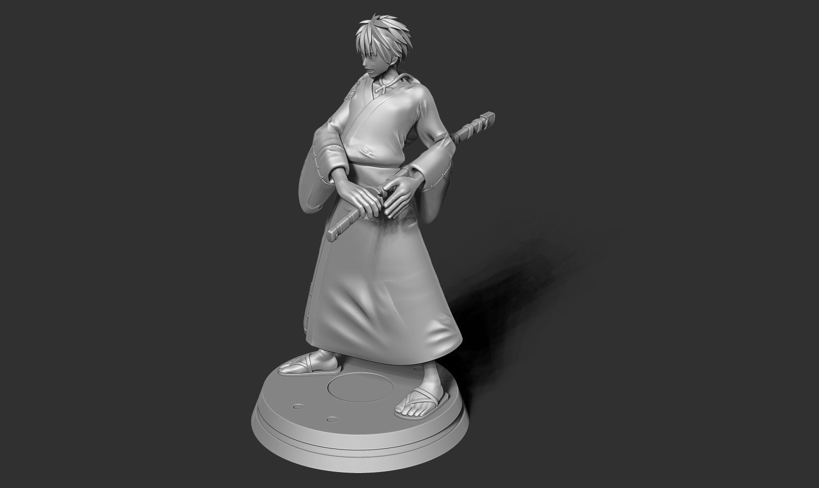 Luffy - Pirate Warrior 3D print model_18