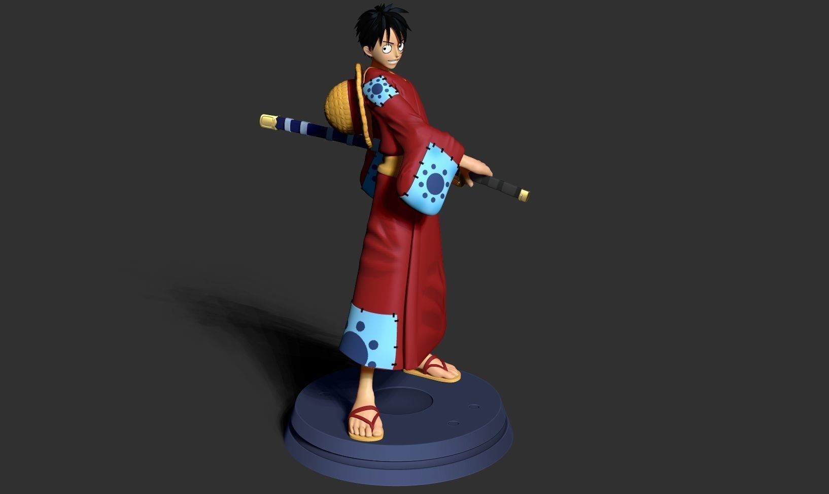 Luffy - Pirate Warrior 3D print model_15