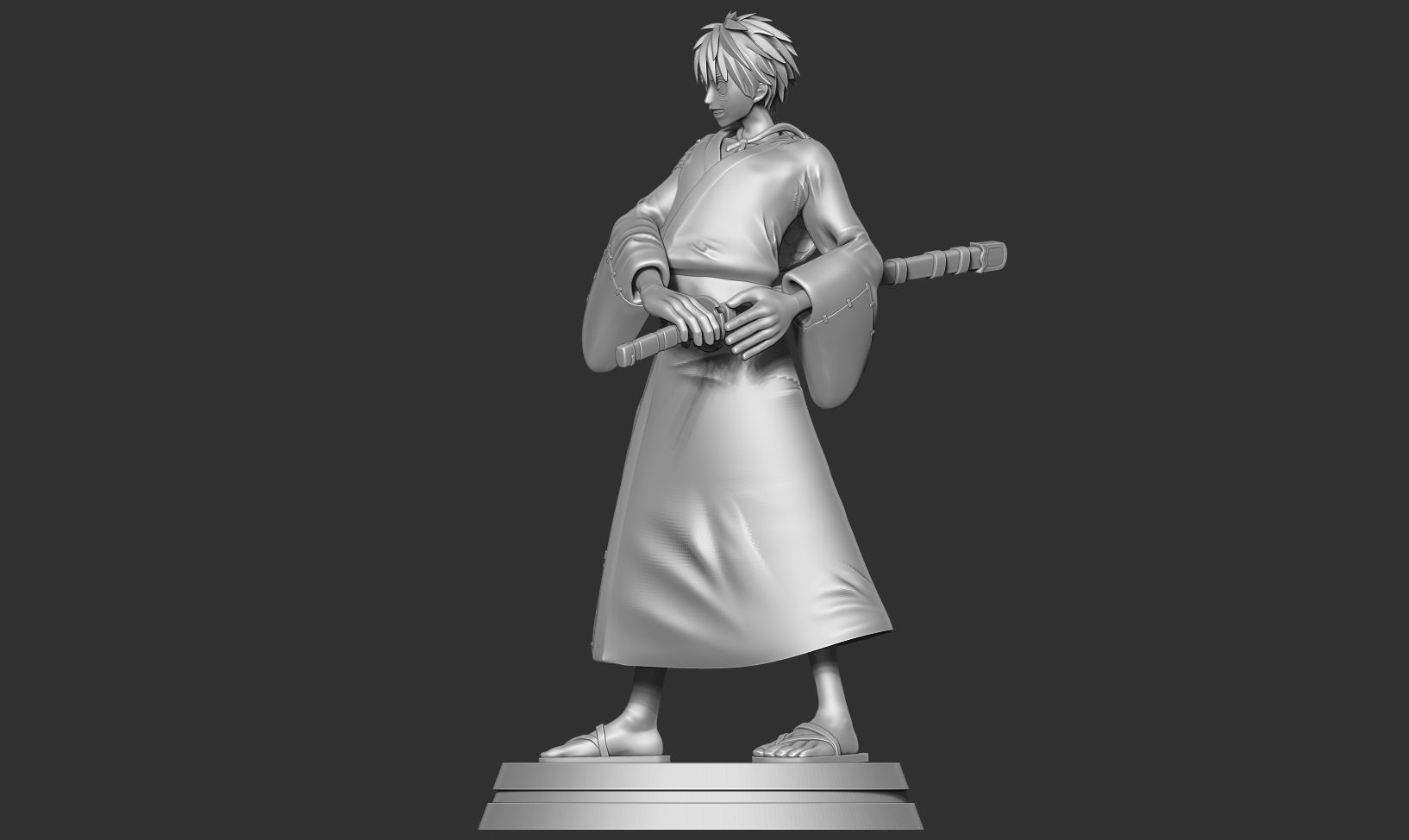 Luffy - Pirate Warrior 3D print model_14