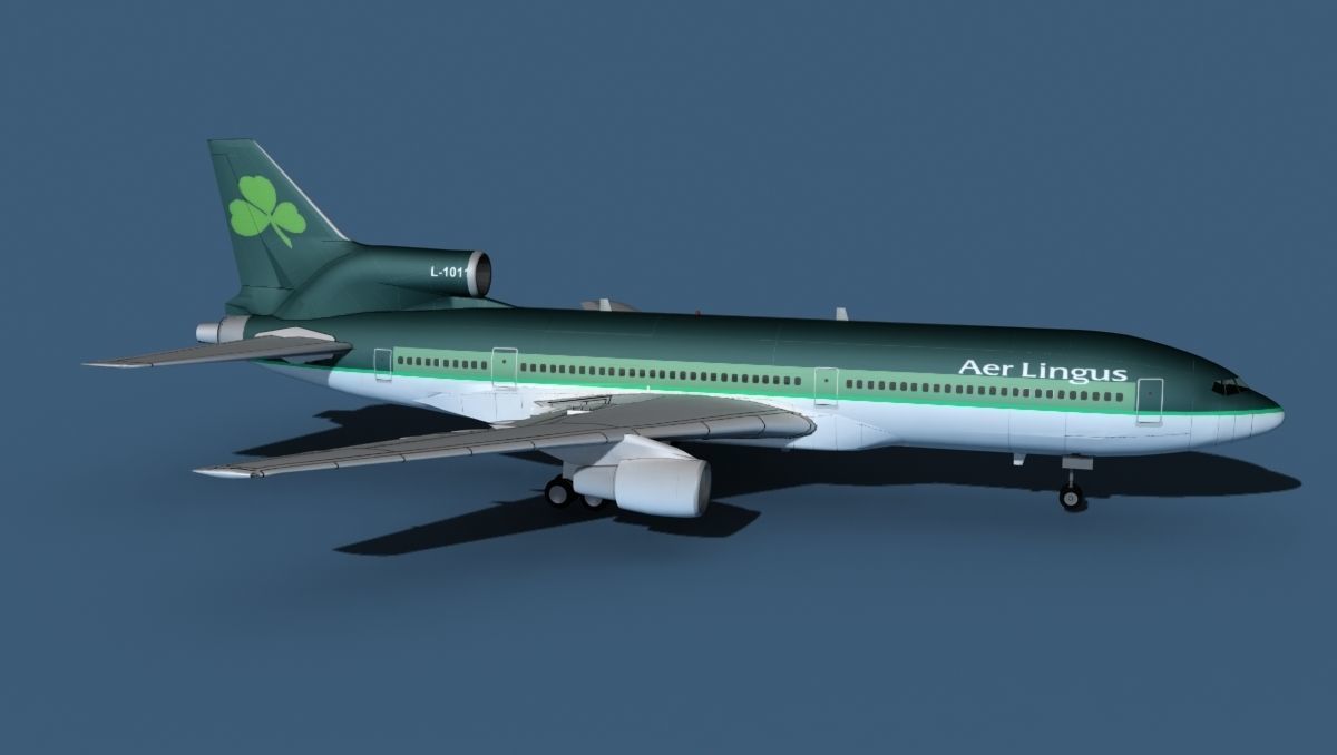 Lockheed L-1011-50 Aer Lingus 3D model_4