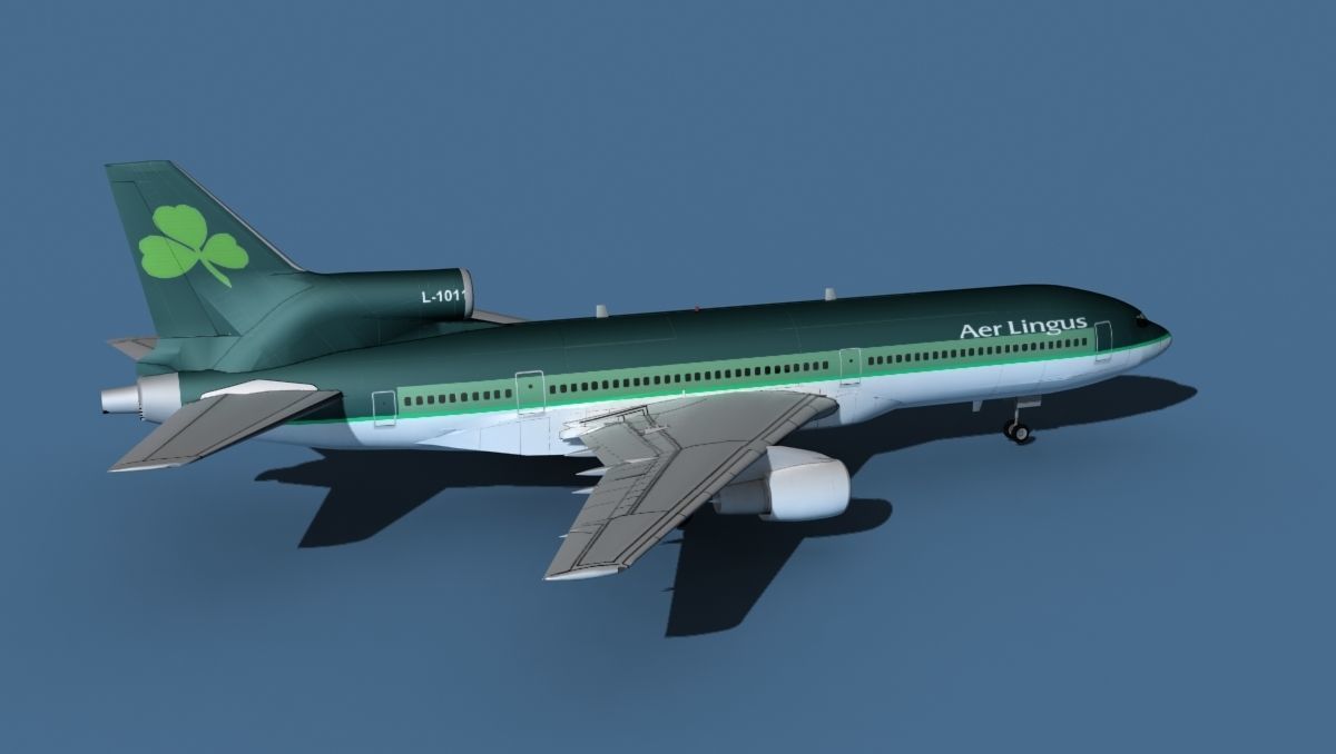 Lockheed L-1011-50 Aer Lingus 3D model_5