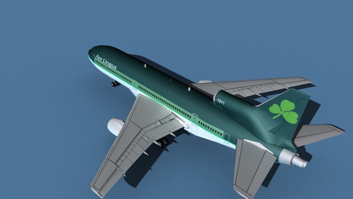 Lockheed L-1011-50 Aer Lingus 3D model_8