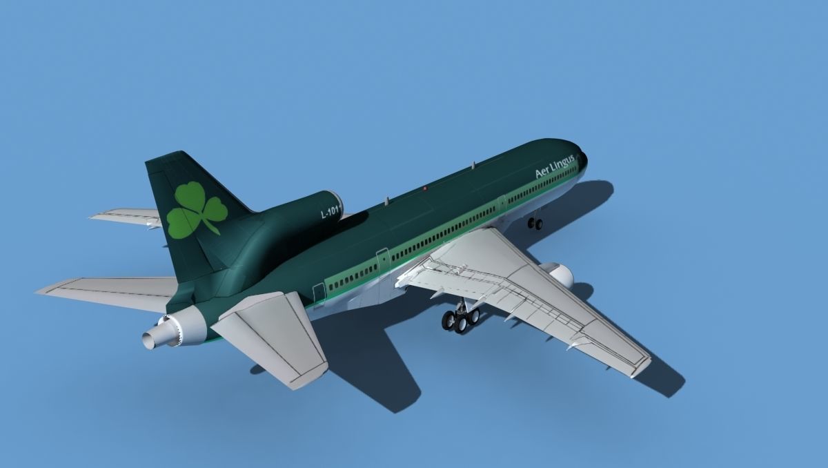 Lockheed L-1011-50 Aer Lingus 3D model_6