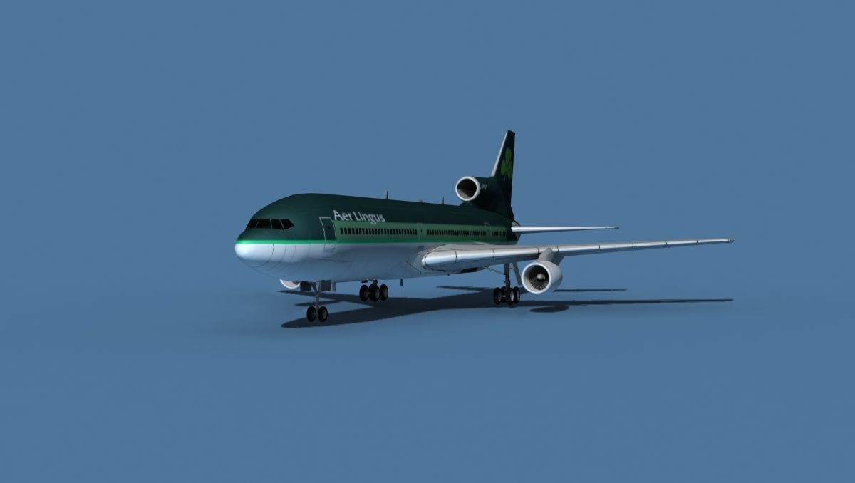 Lockheed L-1011-50 Aer Lingus 3D model_1