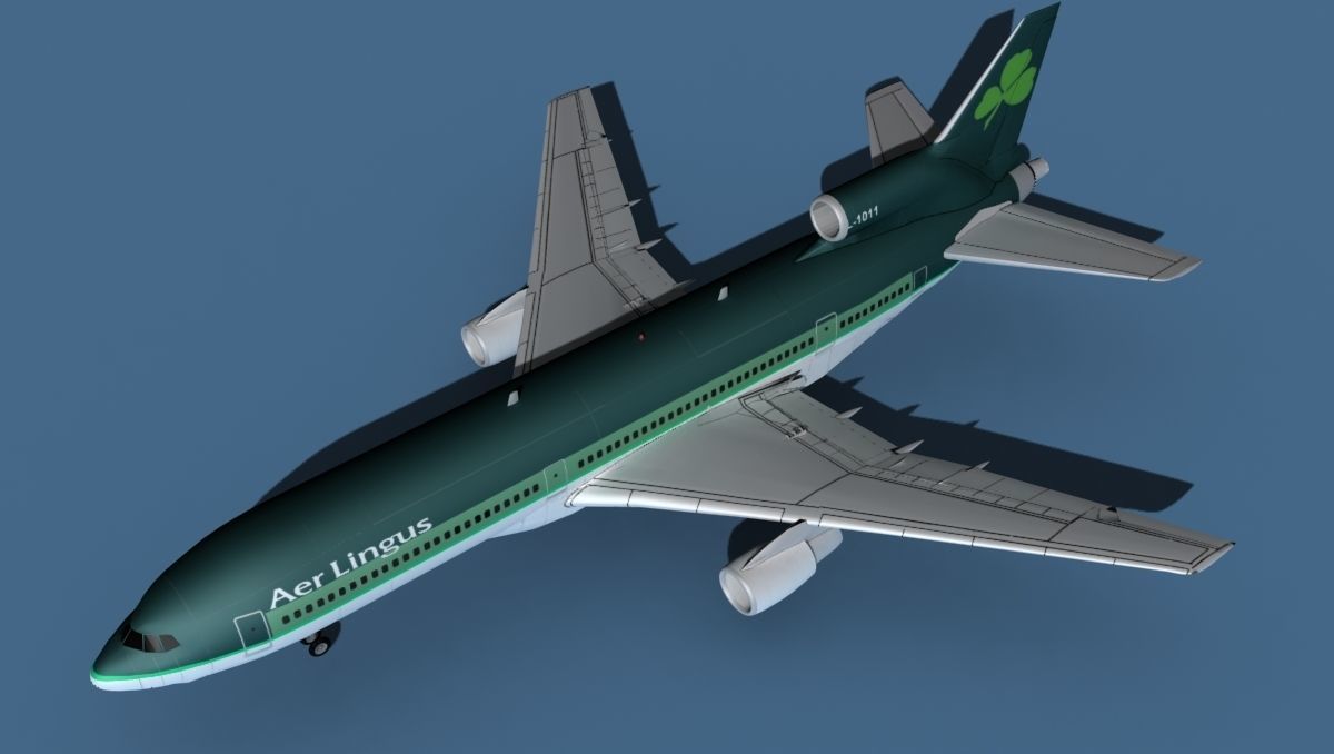 Lockheed L-1011-50 Aer Lingus 3D model_10