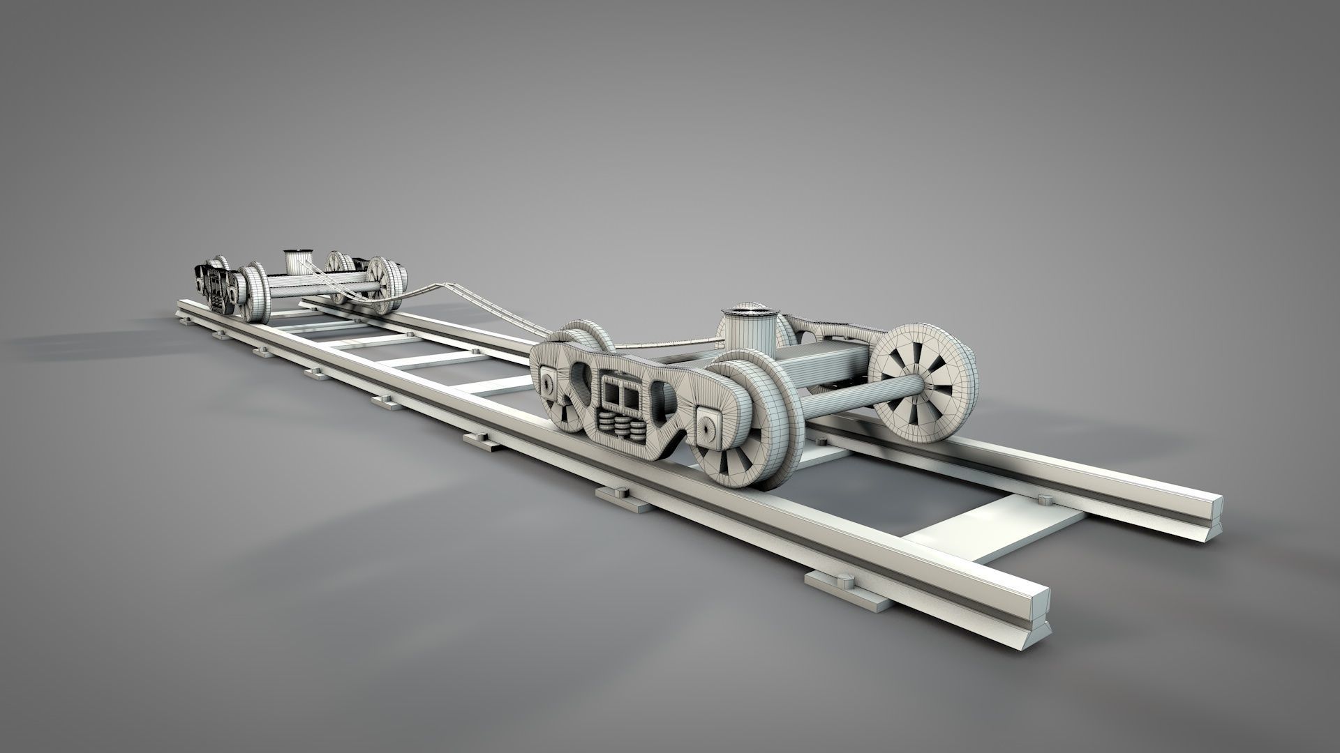 Wild West Armored Safe Car 3D model_20