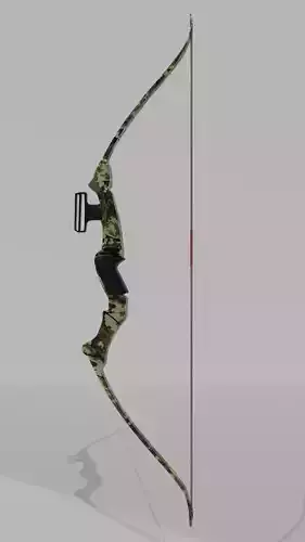 Pro 9 Rigged Bow Pack For UnrealEngine4 Unity DAE and X3D