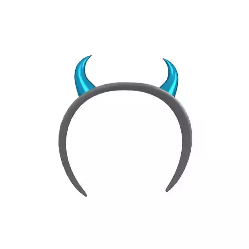 Devil Horns Headband v1 009