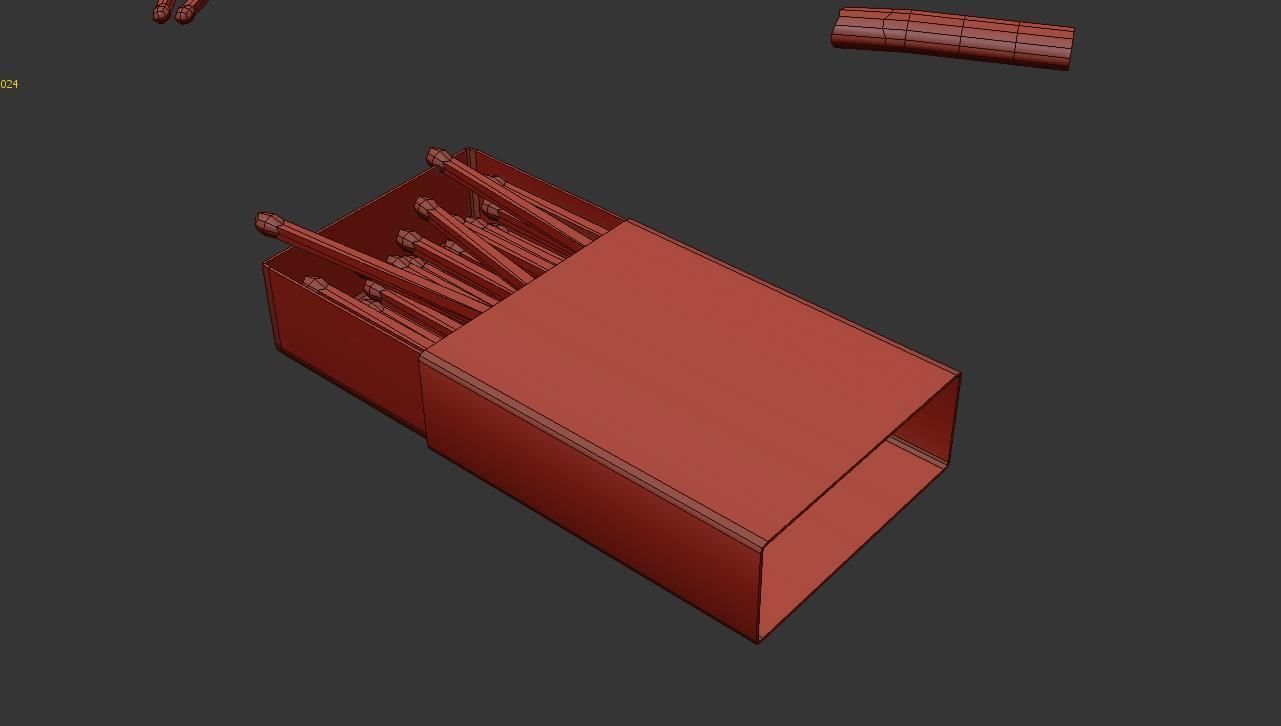 Trash Set PBR Game Ready box Low-poly 3D model_14