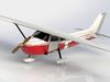 Cessna 172 3D Model free 3D model 3D printable | CGTrader