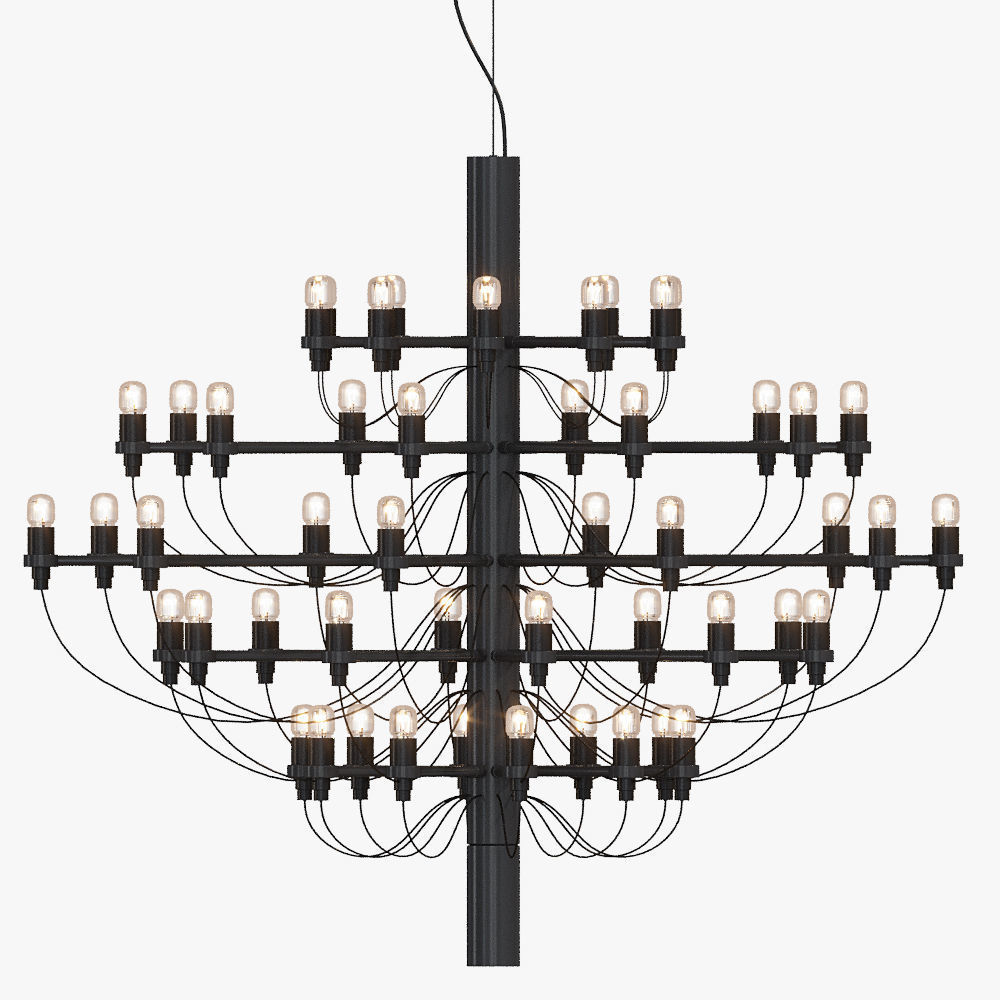 Flos 2097 - 50 Hanging lamp 3D model_12