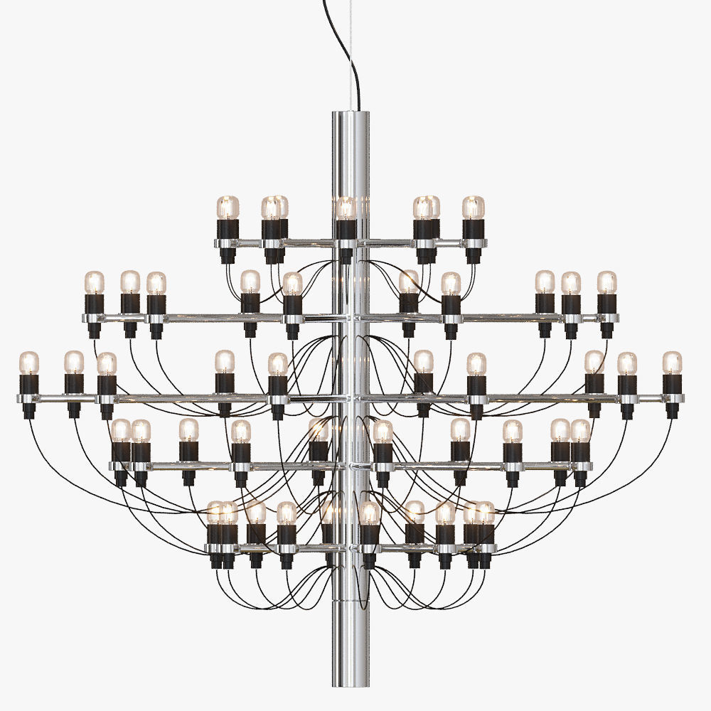 Flos 2097 - 50 Hanging lamp 3D model_10