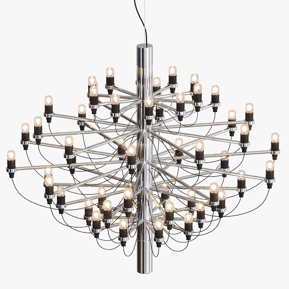 Flos 2097 - 50 Hanging lamp 3D model_8