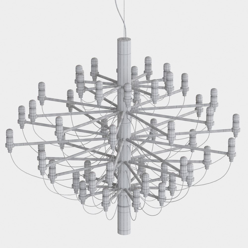 Flos 2097 - 50 Hanging lamp 3D model_7