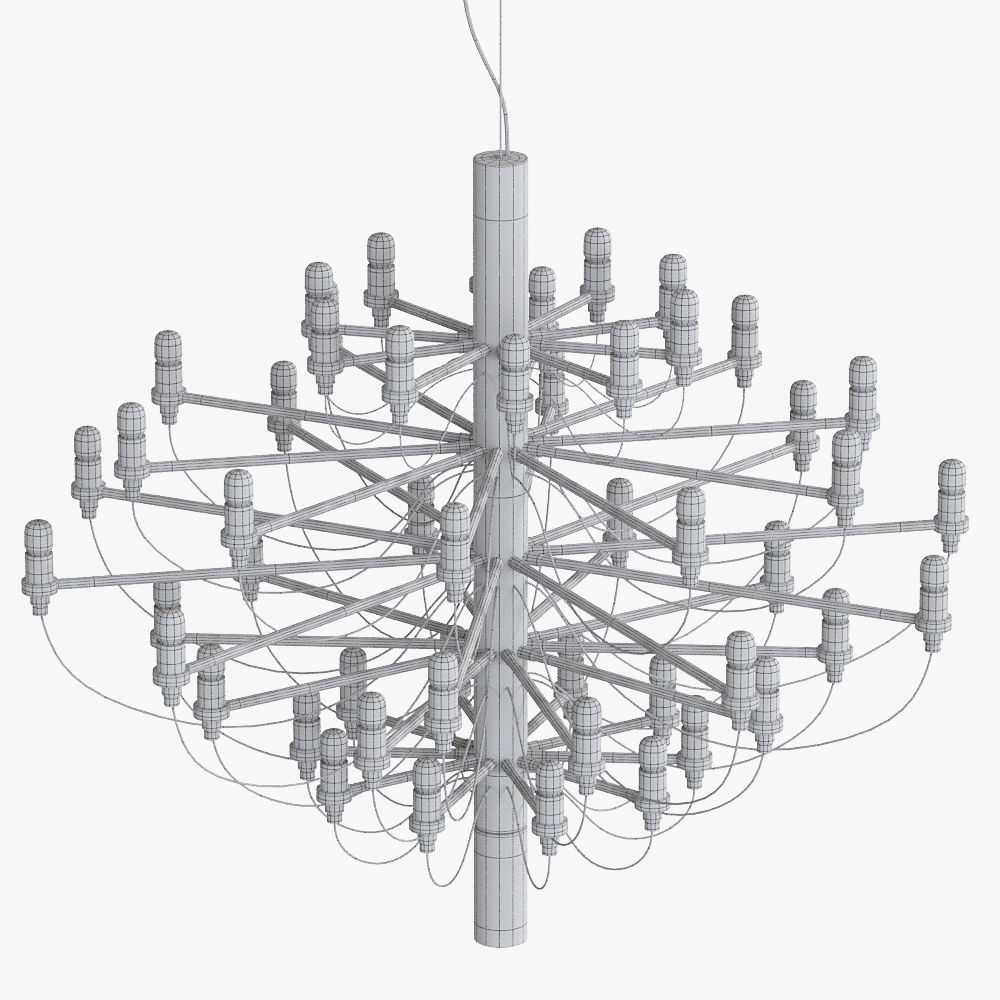 Flos 2097 - 50 Hanging lamp 3D model_6