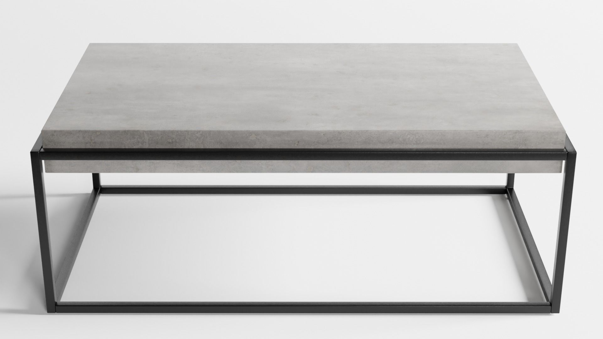 ALTOS Coffee Table Concrete 3D model_9