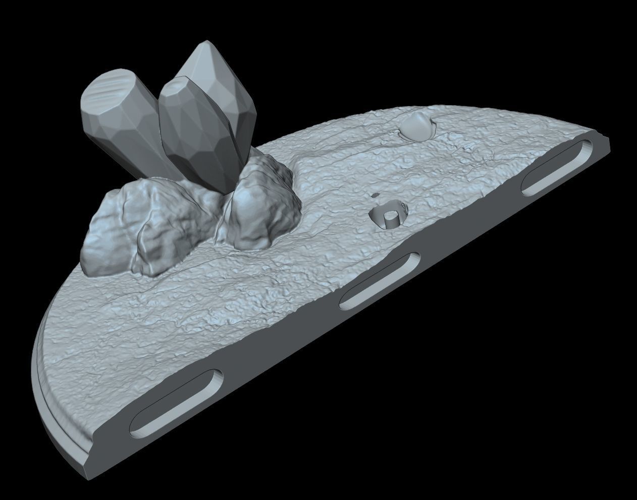 Fantasy 3D Print Pin Up Tabletop Figurine - Mistress Army Mage 3D print model_29