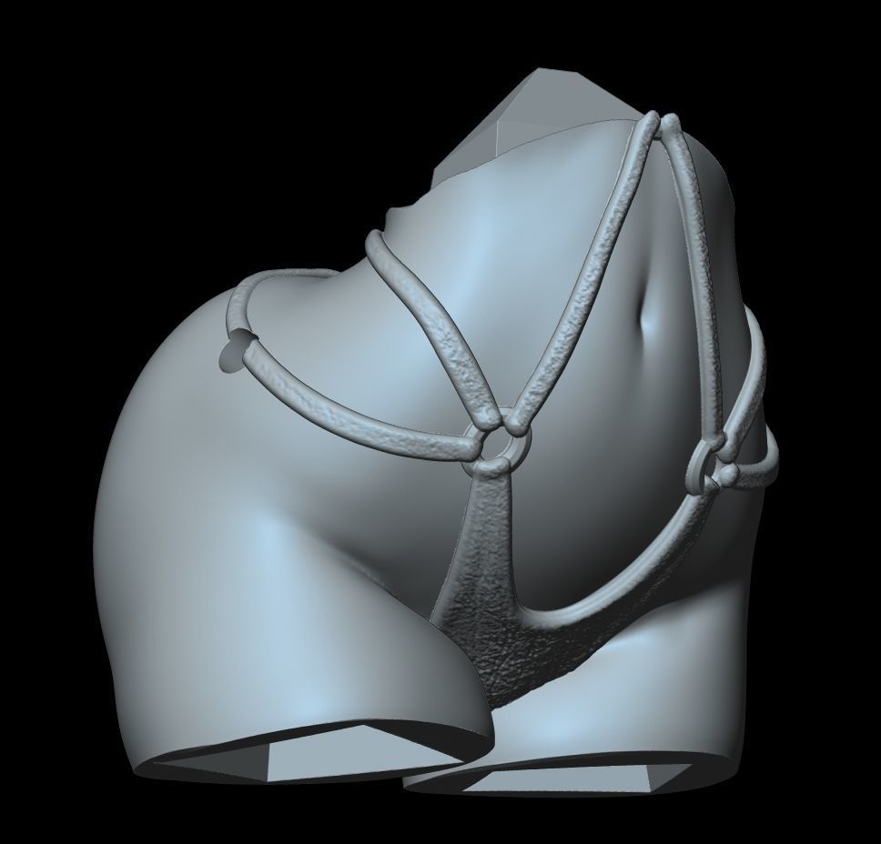 Fantasy 3D Print Pin Up Tabletop Figurine - Mistress Army Mage 3D print model_19