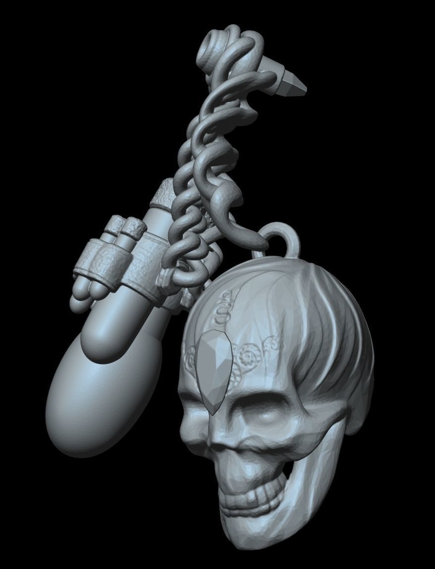 Fantasy 3D Print Pin Up Tabletop Figurine - Mistress Army Mage 3D print model_32