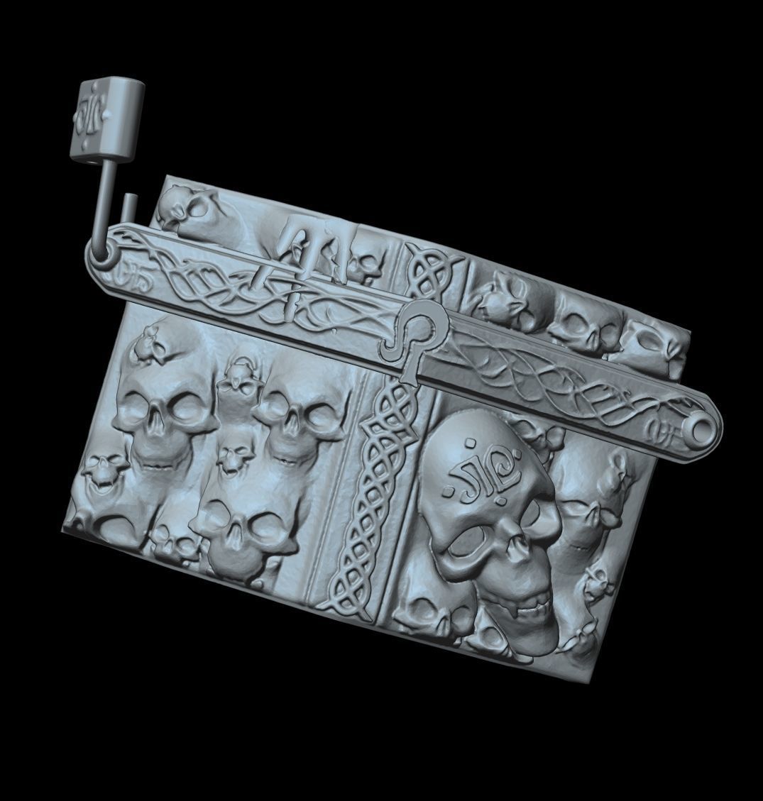 Fantasy 3D Print Pin Up Tabletop Figurine - Mistress Army Mage 3D print model_28