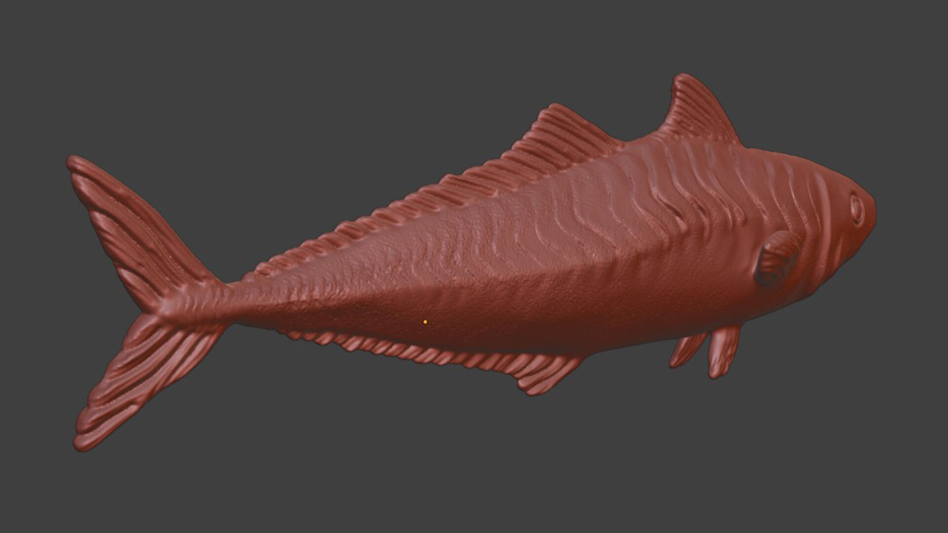 Realistic Mackerel Sardine Fish 3D print model_9