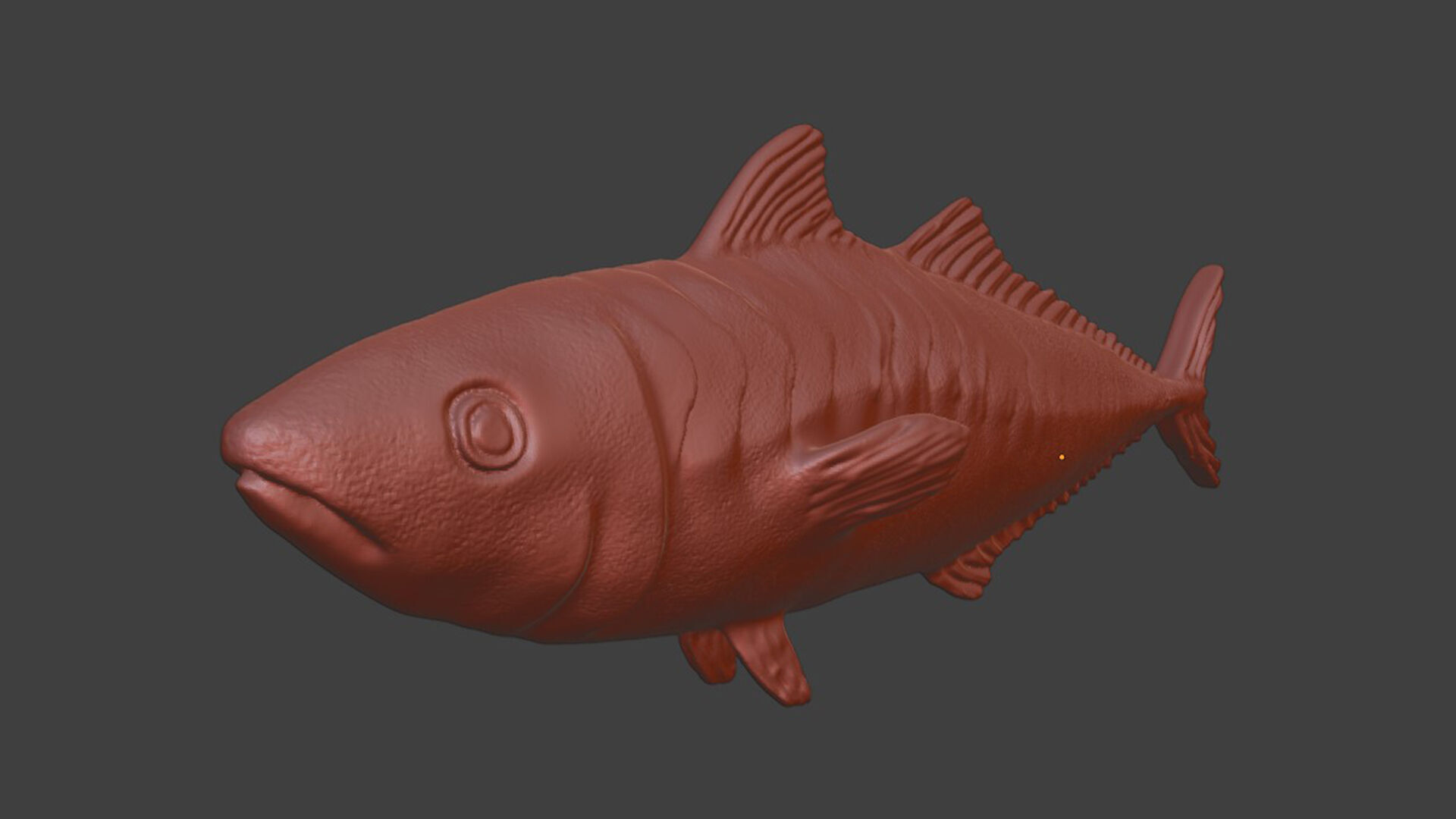 Realistic Mackerel Sardine Fish 3D print model_7