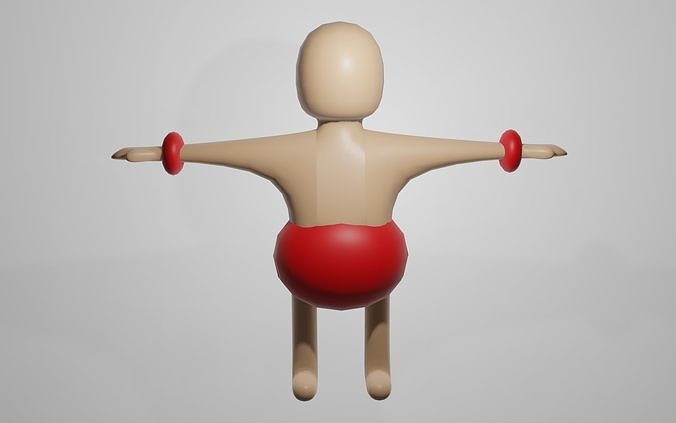 character model for beginners 3D print model