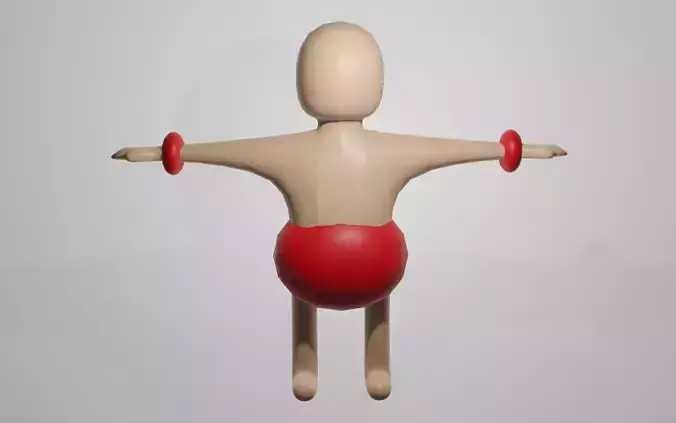 character model for beginners 3D print model