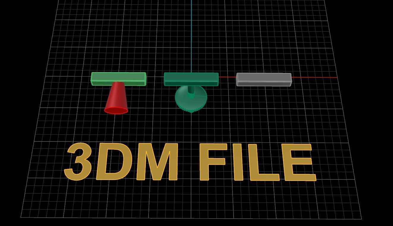 Dainty Bar Stud Earring 3D print model_5