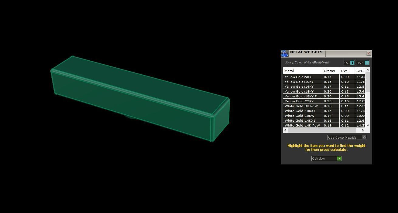 Dainty Bar Stud Earring 3D print model_9