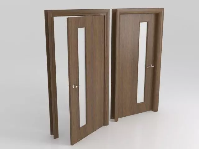 door wooden Free 3D model